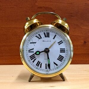 Bulova Twin-Bell Alarm Clock